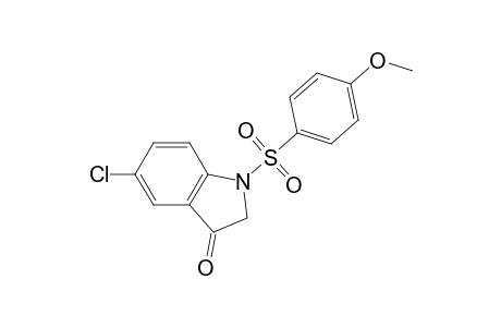 5-Chloranyl-1-(4-methoxyphenyl)sulfonyl-2H-indol-3-one