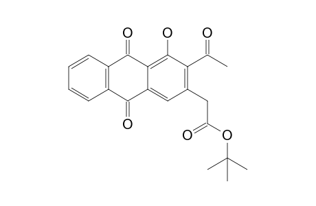 2-(3-Acetyl-4-hydroxy-9,10-diketo-2-anthryl)acetic acid tert-butyl ester