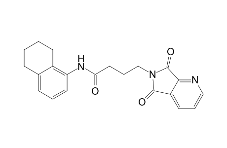 5H-pyrrolo[3,4-b]pyridine-6-butanamide, 6,7-dihydro-5,7-dioxo-N-(5,6,7,8-tetrahydro-1-naphthalenyl)-