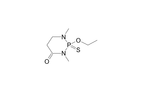 1,3-DIMETHYL-2-ETHOXY-2-THIOXO-4-OXO-1,3,2-DIAZAPHOSPHORINANE