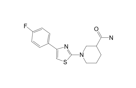 1-[4-(4-Fluoro-phenyl)-thiazol-2-yl]-piperidine-3-carboxylic acid amide