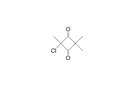 2-Chloro-2,4,4-trimethyl-cyclobutane-1,3-dione