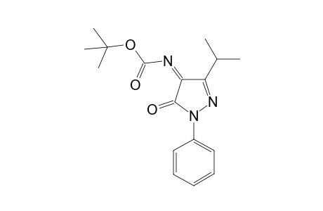 (Z)-tert-Butyl(3-isopropyl-5-oxo-1-phenyl-1H-pyrazol-4(5H)-ylidene)carbamate