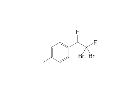 1,1-Dibromo-1,2-difluoro-2-(4-methylphenyl)ethane