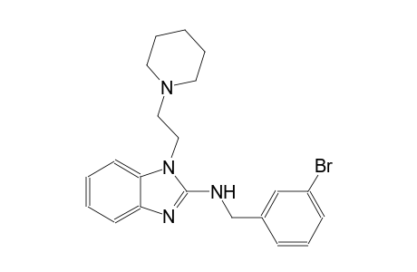 N-(3-bromobenzyl)-1-[2-(1-piperidinyl)ethyl]-1H-benzimidazol-2-amine