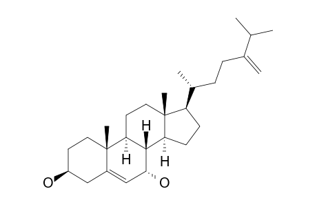 Ergosta-5,24(28)-diene-3.beta.,7.alpha.-diol