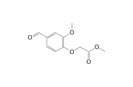 2-(4-formyl-2-methoxy-phenoxy)acetic acid methyl ester