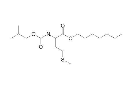 L-Methionine, N-isobutoxycarbonyl-, heptyl ester