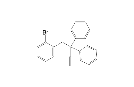 (1-(2-Bromophenyl)but-3-yne-2,2-diyl)dibenzene