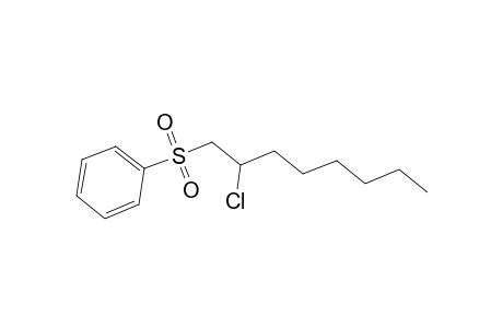 [(2-Chlorooctyl)sulfonyl]benzene