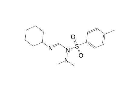 N(2),N(2)-Dimethyl-N(1)-tosylformohydrazide cyclohexylimide