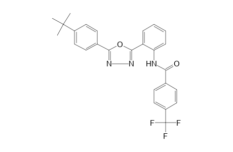 2'-[5-(p-tert-BUTYLPHENYL)-1,3,4-OXADIAZOL-2-YL]-alpha,alpha,alpha-TRIFLUORO-p-TOLUANILIDE