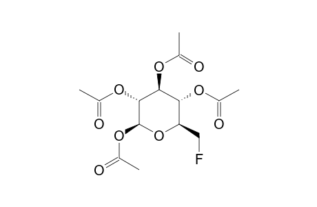1,2,3,4-Tetra-O-acetyl-6-fluoro-6-deoxy.beta.-D-glucopyranose
