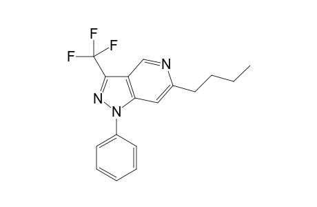 6-Butyl-1-phenyl-3-(trifluoromethyl)-1H-pyrazolo[4,3-c]pyridine
