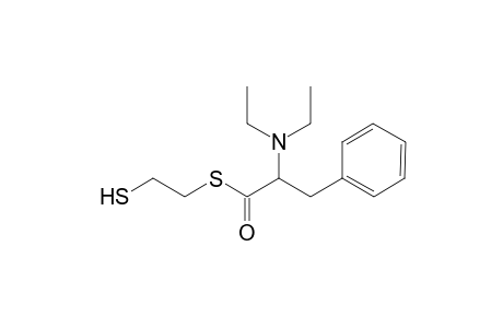 S-(2-MERCAPTOETHYL)-2-DIETHYLAMINO-3-PHENYLPROPANETHIOATE