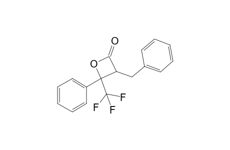 3-Benzyl-4-phenyl-4-(trifluoromethyl)oxetan-2-one