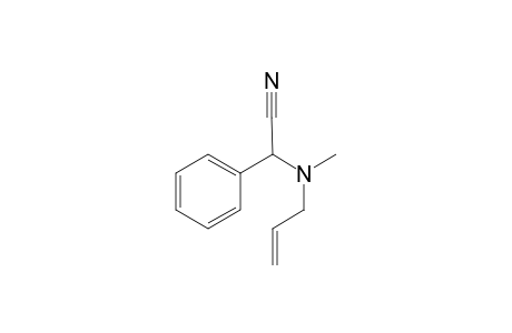 2-(Allyl(methyl)amino)-2-phenylacetonitrile