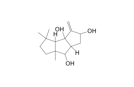 3,3,7a-trimethyl-4-methylene-2,3a,5,6,6a,7-hexahydro-1H-cyclopenta[b]pentalene-3b,5,7-triol