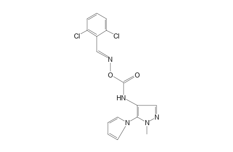 2,6-dichlorobenzaldehyde, O-{[1-methyl-5-(pyrrol-1-yl)pyrazol-4-yl]carbamoyl}oxime