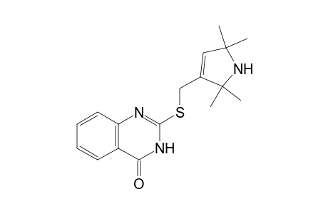 2-{[(2,2,5,5-Tetramethyl-2,5-dihydro-1H-pyrrol-3-yl)methyl]thio}quinazolin-4(3H)-one