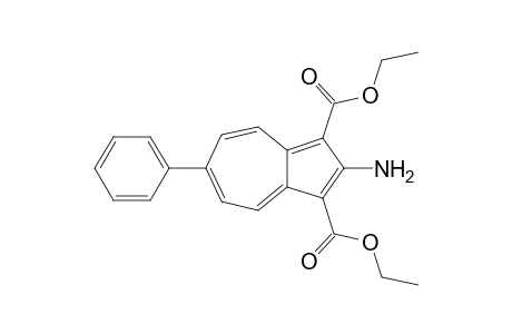 2-Amino-1,3-bisethoxycarbonyl-6-phenylazulene