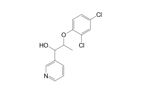 3-Pyridinemethanol, alpha-[1-(2,4-dichlorophenoxy)ethyl]-