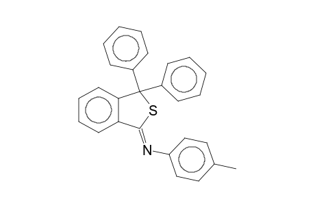 N-((1E)-3,3-Diphenyl-2-benzothien-1(3H)-ylidene)-4-methylaniline