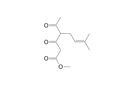 6-Octenoic acid, 4-acetyl-7-methyl-3-oxo-, methyl ester