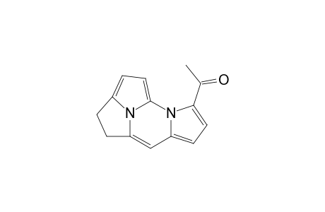 Ethanone, 1-(3,4-dihydropyrrolo[1',2':3,4]pyrimido[2,1,6-cd]pyrrolizin-8-yl)-