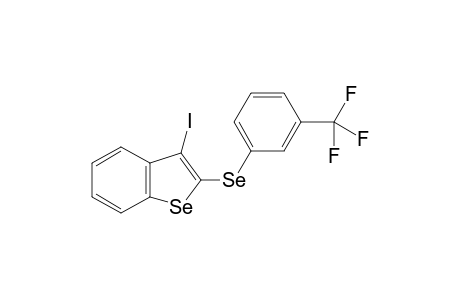 3-iodo-2-((3-(trifluoromethyl)phenyl)selanyl)benzo[b]selenophene