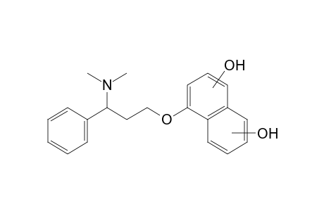 Dapoxetine-M (di-HO-naphthyl-) MS2