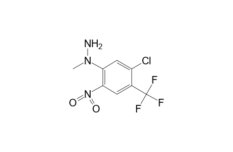 1-(5-CHLORO-2-NITRO-alpha,alpha,alpha-TRIFLUORO-p-TOLYL)-1-METHYLHYDRAZINE