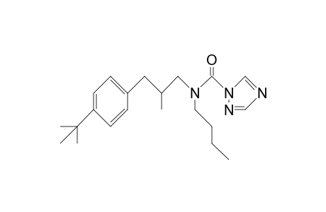 1H-1,2,4-Triazole-1-carboxamide, N-butyl-N-[3-[4-(1,1-dimethylethyl)phenyl]-2-methylpropyl]-