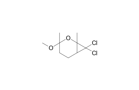 7,7-Dichloro-3-methoxy-1,3-dimethyl-2-oxabicyclo[4.1.0]heptane