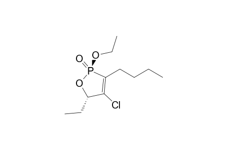 (S,S)-3-Butyl-4-chloro-2-ethoxy-5-ethyl-2,5-dihydro-1,2-oxaphosphole 2-Oxide