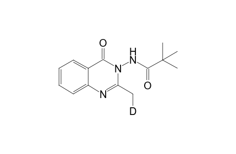 2-[2H1]-METHYL-3-PIVALOYL-AMINOQUINAZOLINE-4(3H)-ONE;ISOMER-B
