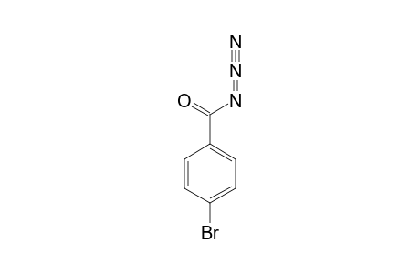 4-Bromo-benzoylazid