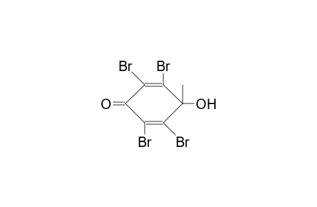 2,3,5,6-Tetra-bromo-4-hydroxy-4-methylcyclohexa-2,5-dienone