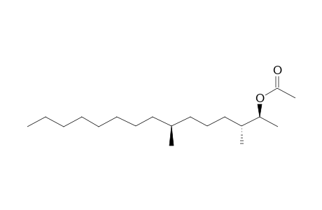 THREO-(2R,3S,7R)-3,7-DIMETHYLPENTADEC-2-YLACETATE (SEX FEROMON FROMDIPRION AND NEODIPRION)