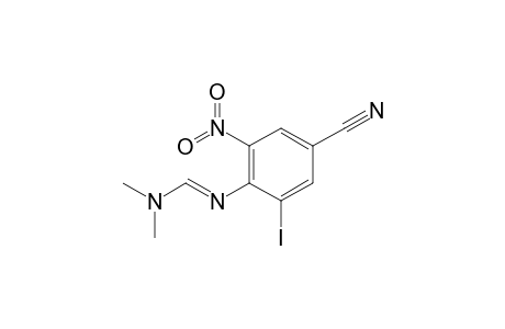 N'-(4-Cyano-2-iodo-6-nitrophenyl)-N,N-dimethylimidoformamide