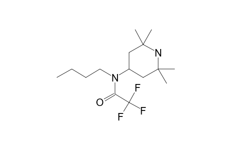 N-Butyl-2,2,6,6-tetramethyl-4-piperidinamine, N-trifluoroacetyl-