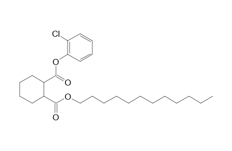 1,2-Cyclohexanedicarboxylic acid, 2-chlorophenyl dodecyl ester