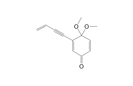 3-(BUT-3-EN-1-YN-1-YL)-4,4-DIMETHOXYCYCLOHEXA-2,5-DIEN-1-ONE