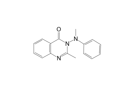 2-methyl-3-(N-methylanilino)-4(3H)-quinazolinone