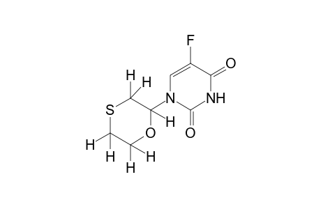 (+/-)-5-fluoro-1-(1,4-oxathiin-2-yl)uracil