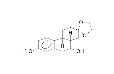 SPIRO[1,3-DIOXOLANE-2,2'(1'H)-PHENANTHREN]-10'-OL, 3',4',4'a,9',10',10'a-HEXAHYDRO-7'-METHOXY-