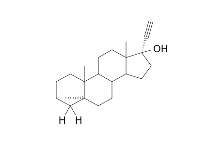 3Alpha,5-cyclo-5alpha,17ALPHA-pregn-20-yn-17-ol