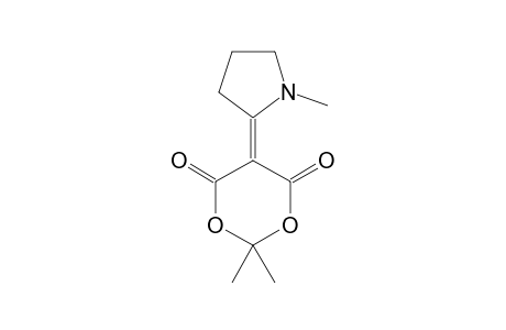 1-methyl-deltasquare, alpha-pyrrolidinemalonic acid, cyclic isoproylidene ester