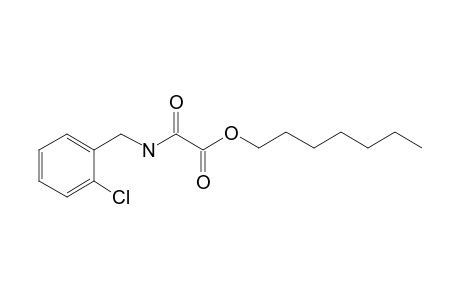 Oxalic acid, monoamide, N-(2-chlorobenzyl)-, heptyl ester