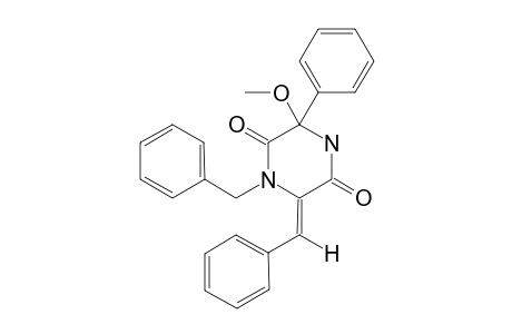 (Z)-1-BENZYL-6-BENZYLIDENE-3-METHOXY-3-PHENYLPIPERAZINE-2,5-DIONE